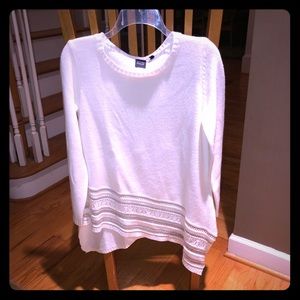 Saxs Fifth Avenue Blue white/silver sweater